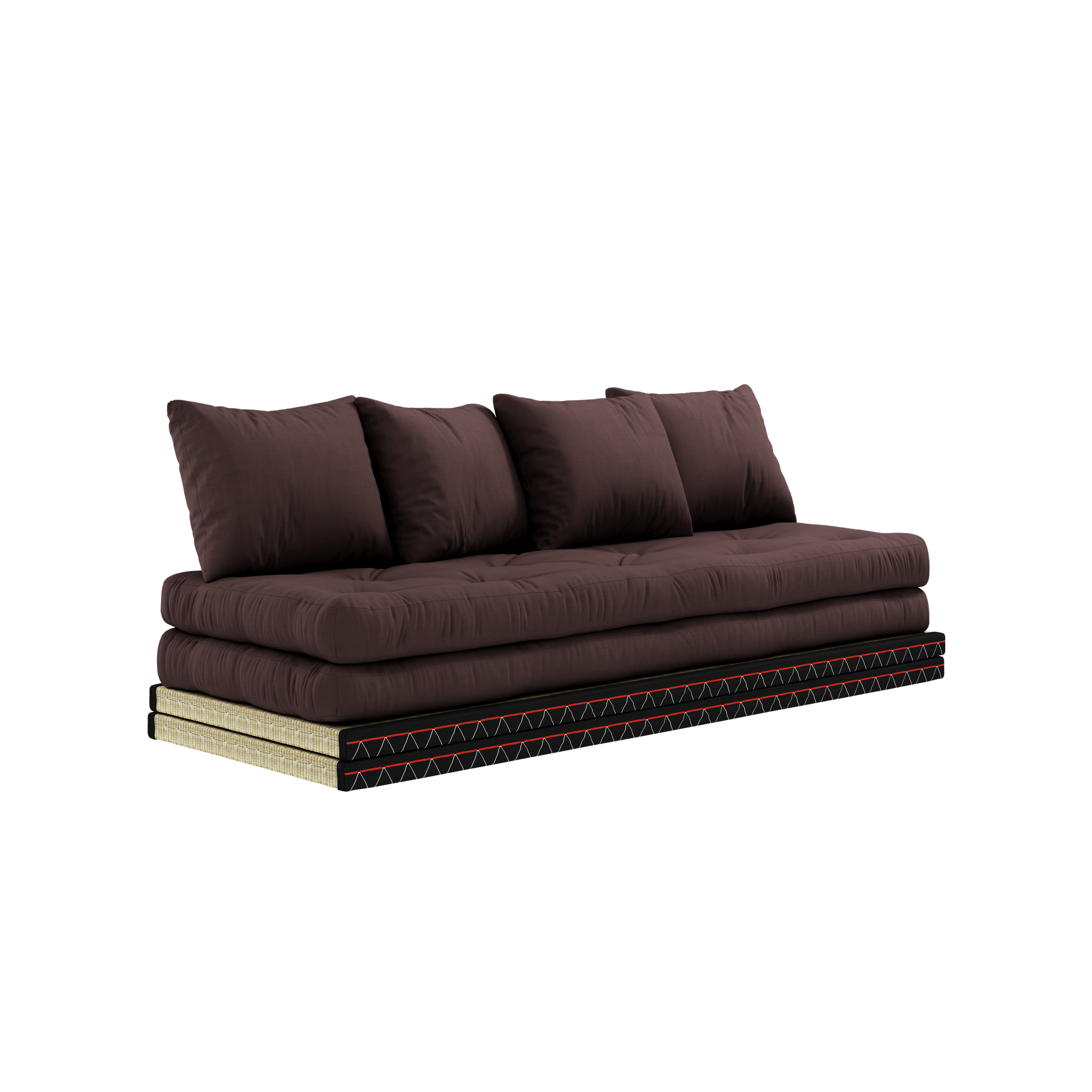 Cottone/Poliestere Karup Design Nest Futon Chair Sedia Grigio 734 120x110x85 cm 